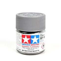 Tamiya 81716 Acrylic Mini XF16 Flat Aluminum Paint (10ml)