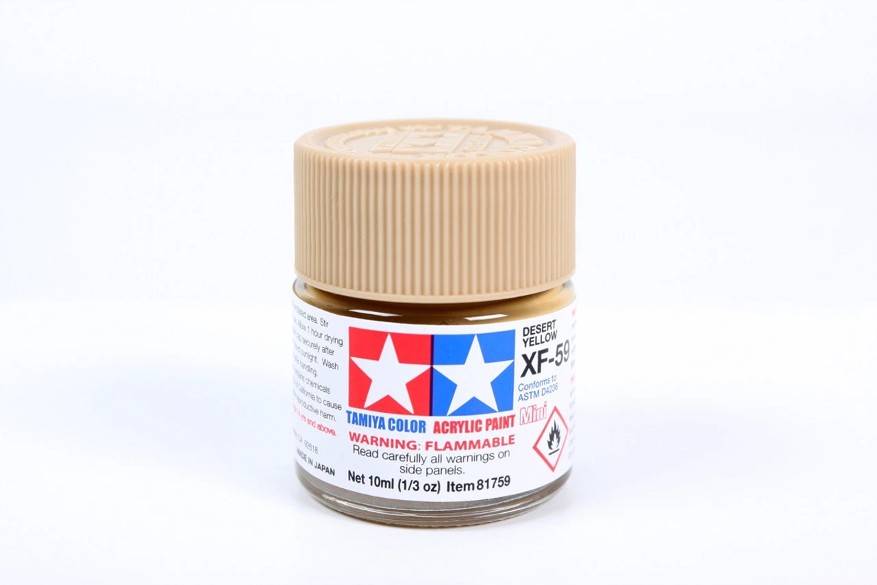 Tamiya 81759 Acrylic Mini XF59 Desert Paint (10ml) 1 Tamiya 81759 Acrylic Mini XF59 Desert Paint (10ml)