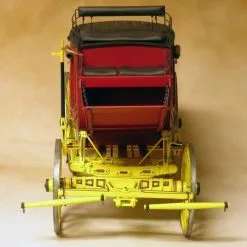 Model Trailways Concord Stagecoach Wooden Model Kit 1:12 Scale -Toys and Hobbies Shop concord stagecoach front 78302.1633789926