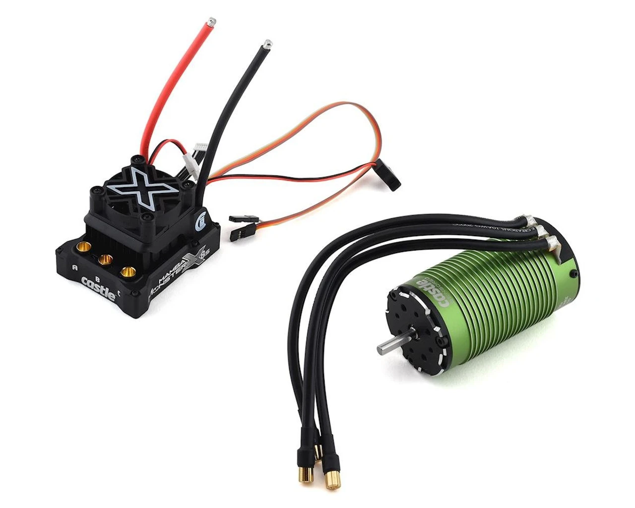 Castle Creations Mamba Monster X 8S, 33.6V ESC W/ 1717-1650KV Sensored Motor 1 Castle Creations Mamba Monster X 8S, 33.6V ESC W/ 1717-1650KV Sensored Motor
