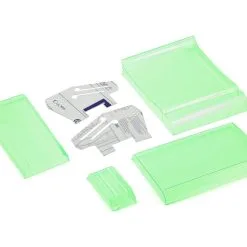 Custom Works 9127 Vortex 7" X 7" Sprint Top Wing W/ Mounts