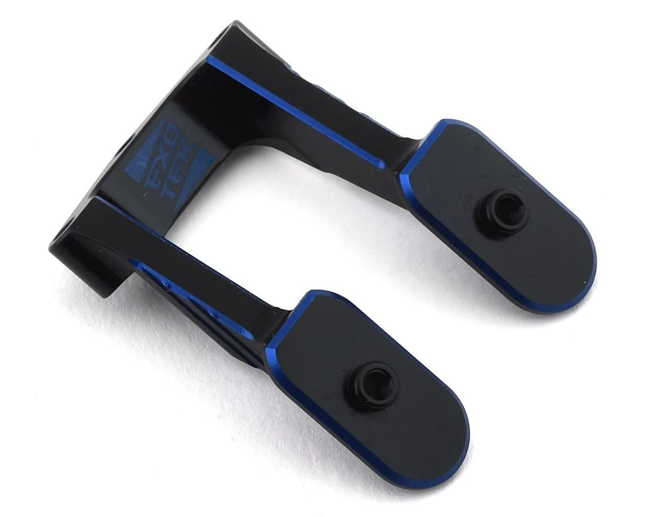 Exotek Racing 1958 HD Wing Mount, Blue/Black Anodized, B74 1 Exotek Racing 1958 HD Wing Mount, Blue/Black Anodized, B74