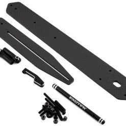 Exotek 22S Drag Carbon Adjustable Flat Wheelie Bar (Single Wheel)