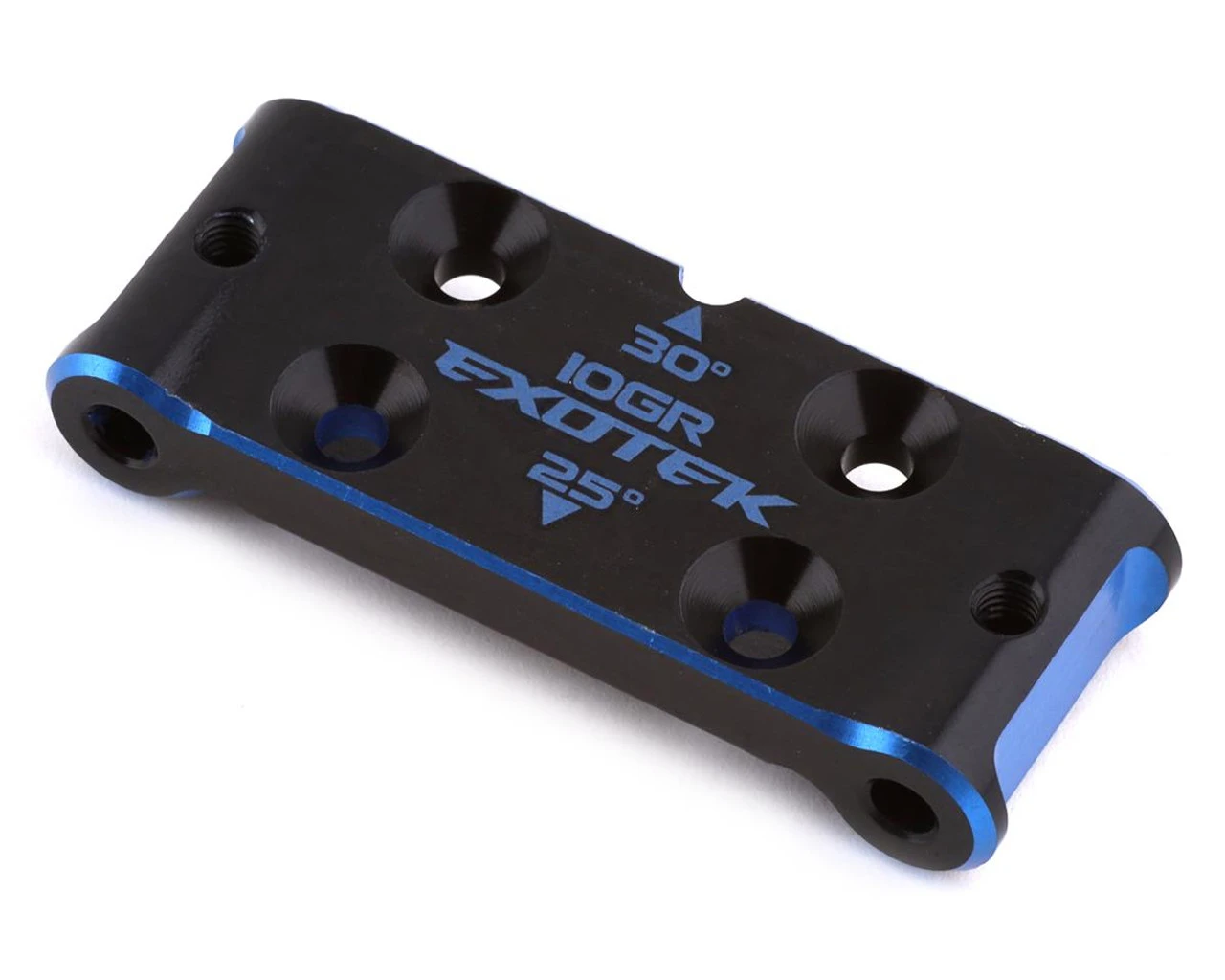 Exotek Racing 2044 Heavy Duty Blue Anodized Front Bulkhead, B6.3-B6.1 1 Exotek Racing 2044 Heavy Duty Blue Anodized Front Bulkhead, B6.3-B6.1