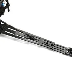 Exotek Racing 2104 3mm CF Single Wheel Style DR10M Pro Wheelie Bar Set