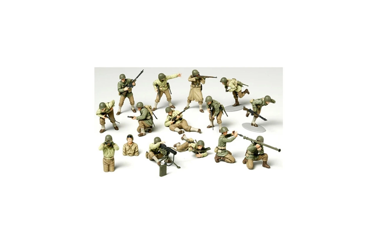 Tamiya 32513 1/48 WWII US Army GI Set Model Kit 1 Tamiya 32513 1/48 WWII US Army GI Set Model Kit