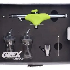 Grex Genesis XBi5 - Dual Action Airbrush, Bottom Fed, Ergo Grip, 0.5mm Nozzle