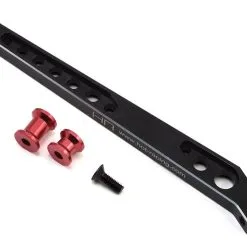 Hot Racing Alum Rear Chassis Brace: (Black): LP Talion 143mm