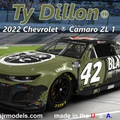 Salvinos Jr Models Salvinos JR PGC2022TDP Ty Dillon 2022 Chevrolet Camaro With The Primary Sponsor Livery