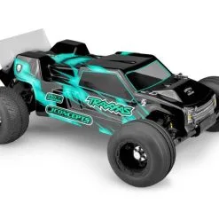 J Concepts JConcepts 0374 Traxxas Rustler VXL F2 Stadium Truck Body W/Spoiler (Clear)