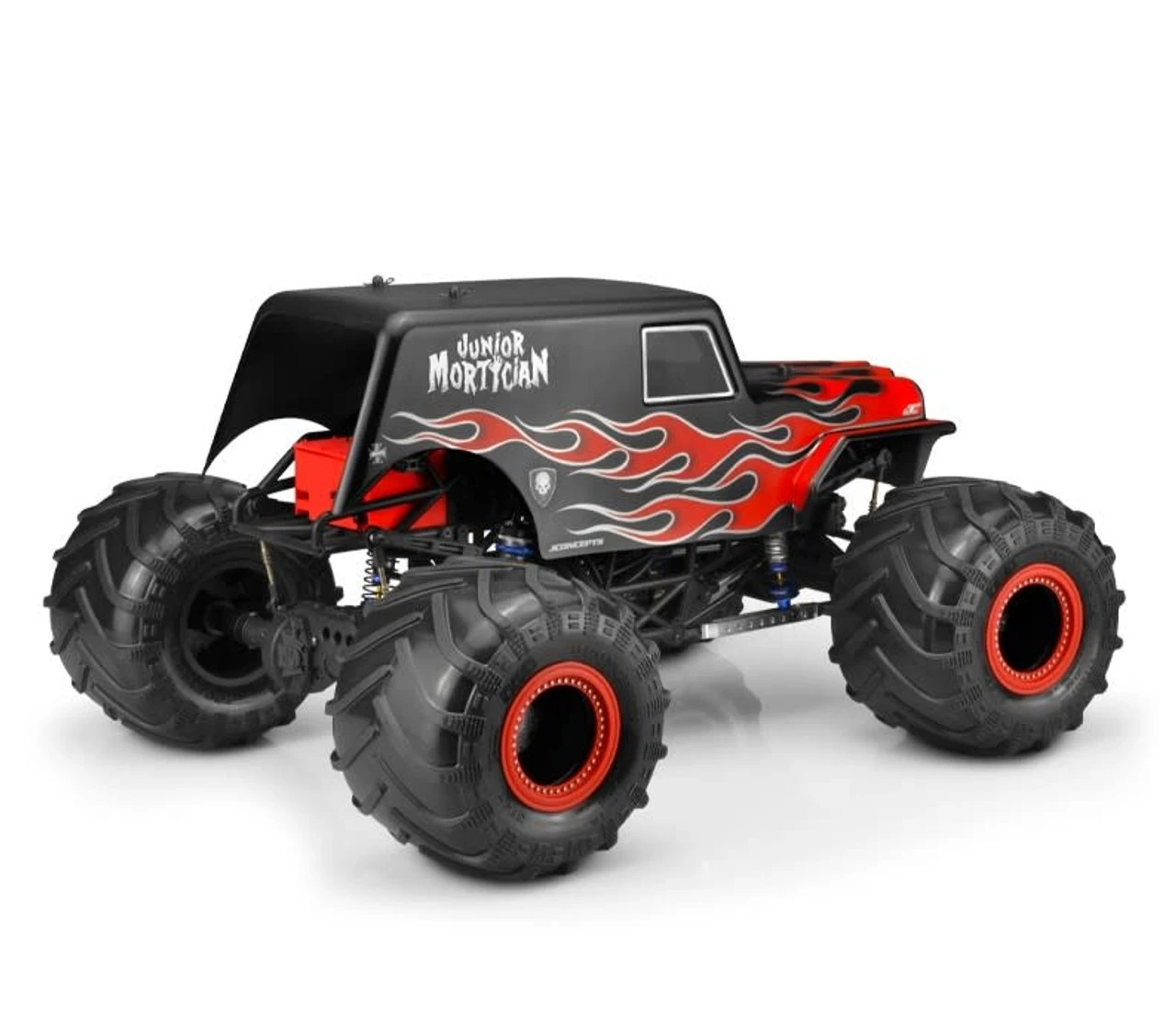 J Concepts JConcepts Junior Mortician Monster Truck Body (Clear) (12.5") 4 J Concepts JConcepts Junior Mortician Monster Truck Body (Clear) (12.5") - Image 4
