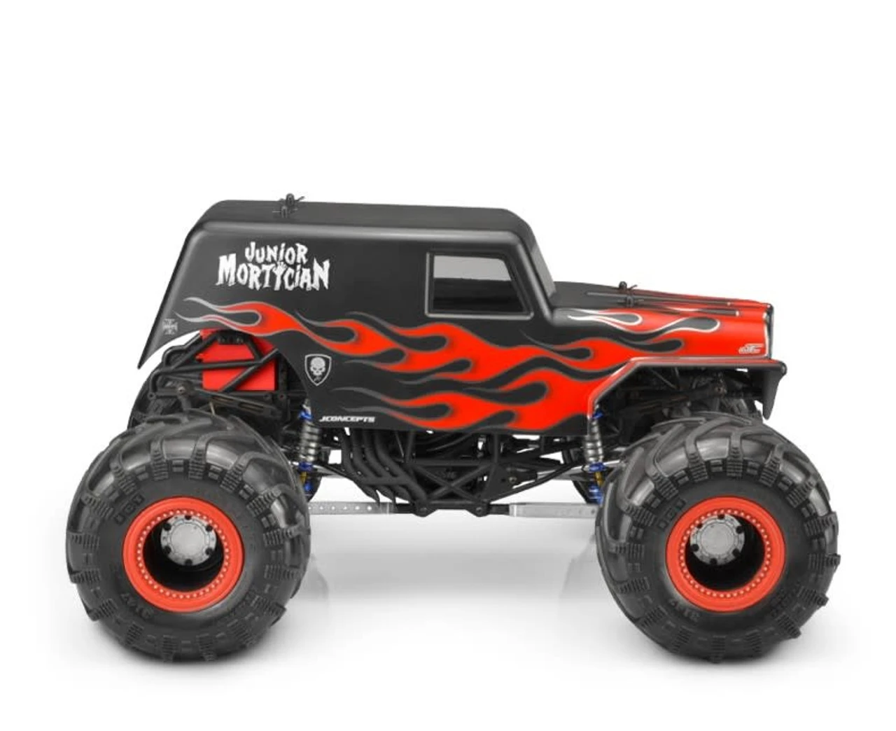 J Concepts JConcepts Junior Mortician Monster Truck Body (Clear) (12.5") 2 J Concepts JConcepts Junior Mortician Monster Truck Body (Clear) (12.5") - Image 2