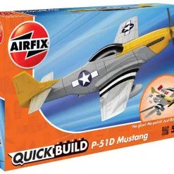 Airfix J6016 Quick Build Mustang P51D Aircraft (Snap) Model Kit