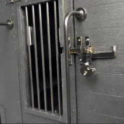 Model Trailways U.S. Marshal's Jail Wagon 1885 Wyoming Territory Wooden Model Kit 1:12 Scale -Toys and Hobbies Shop jail wagon door 88591.1633789139