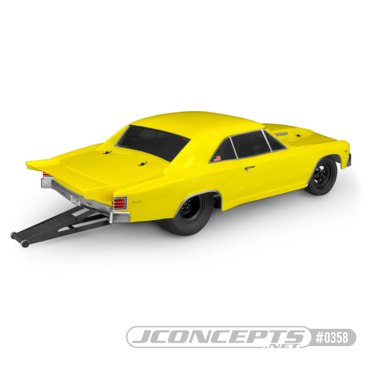 J Concepts JConcepts 0358 1967 Chevy Chevelle Street Eliminator Drag Racing Body (Clear) 4 J Concepts JConcepts 0358 1967 Chevy Chevelle Street Eliminator Drag Racing Body (Clear) - Image 4
