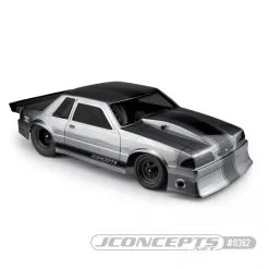 J Concepts JConcepts 0362 1991 Ford Mustang Fox Body Street Eliminator Drag Racing Body (Clear)