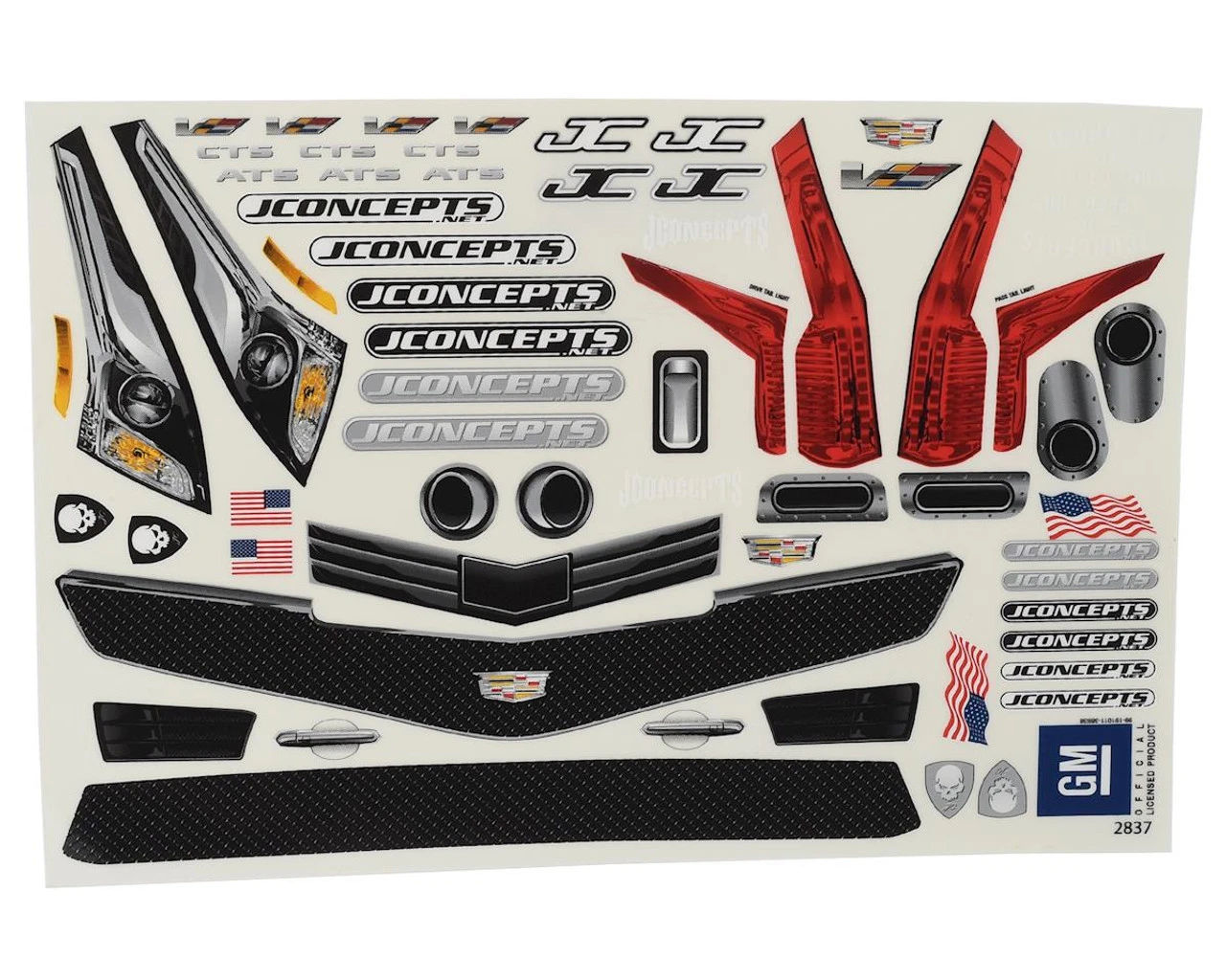 J Concepts JConcepts 0418 2019 Cadillac ATS-V Street Eliminator Drag Racing Body (Clear) 5 J Concepts JConcepts 0418 2019 Cadillac ATS-V Street Eliminator Drag Racing Body (Clear) - Image 5