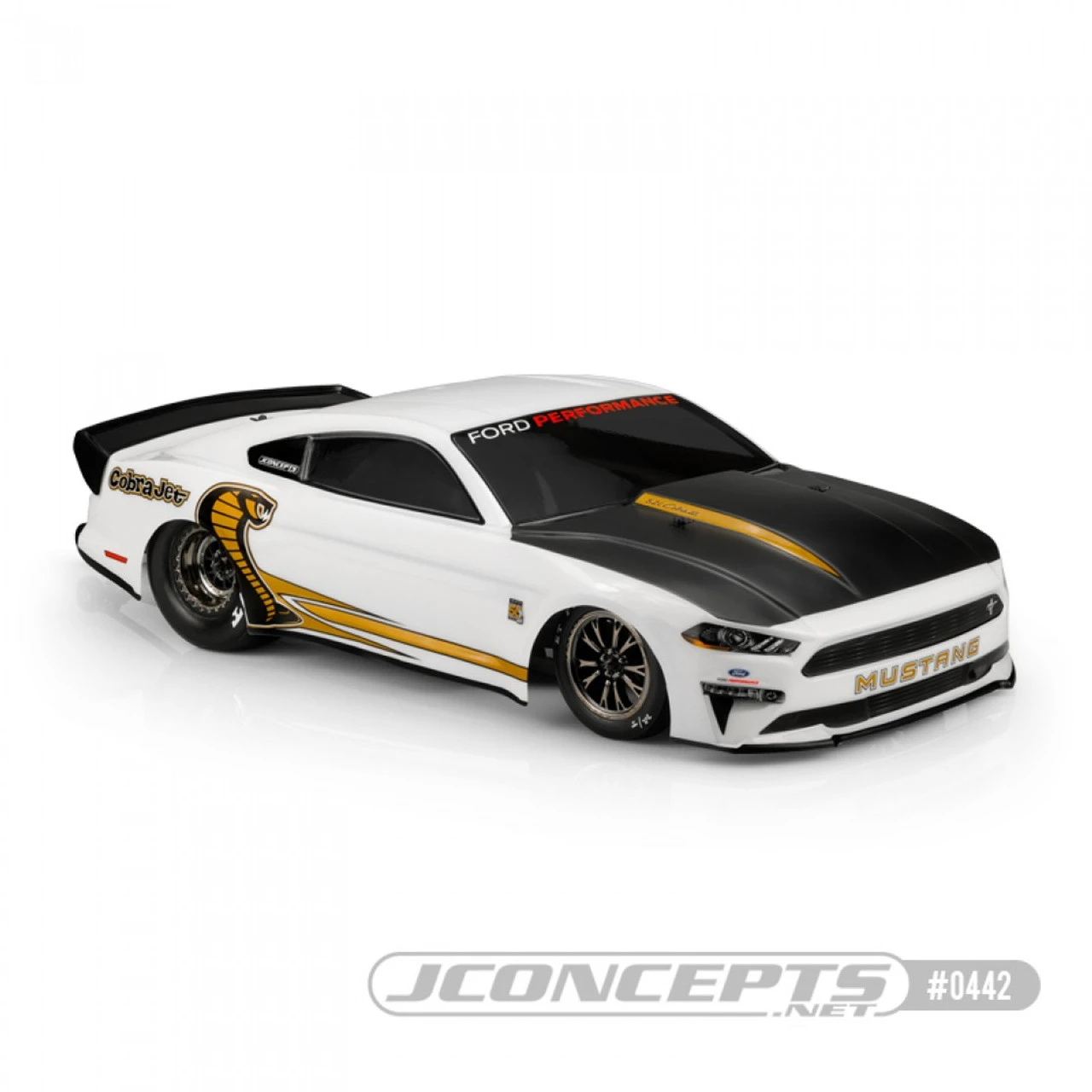 J Concepts JConcepts 2018 Ford Mustang "Cobra Jet" Street Eliminator Drag Racing Body (Clear) 1 J Concepts JConcepts 2018 Ford Mustang "Cobra Jet" Street Eliminator Drag Racing Body (Clear)
