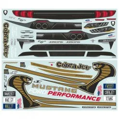 J Concepts JConcepts 2018 Ford Mustang "Cobra Jet" Street Eliminator Drag Racing Body (Clear) 13 J Concepts JConcepts 2018 Ford Mustang "Cobra Jet" Street Eliminator Drag Racing Body (Clear) -Toys and Hobbies Shop jconcepts 2018 ford mustang cobra jet fits dr10 22s drag slash 1100 width 13 wheelbase 1 2 45216.1640717837