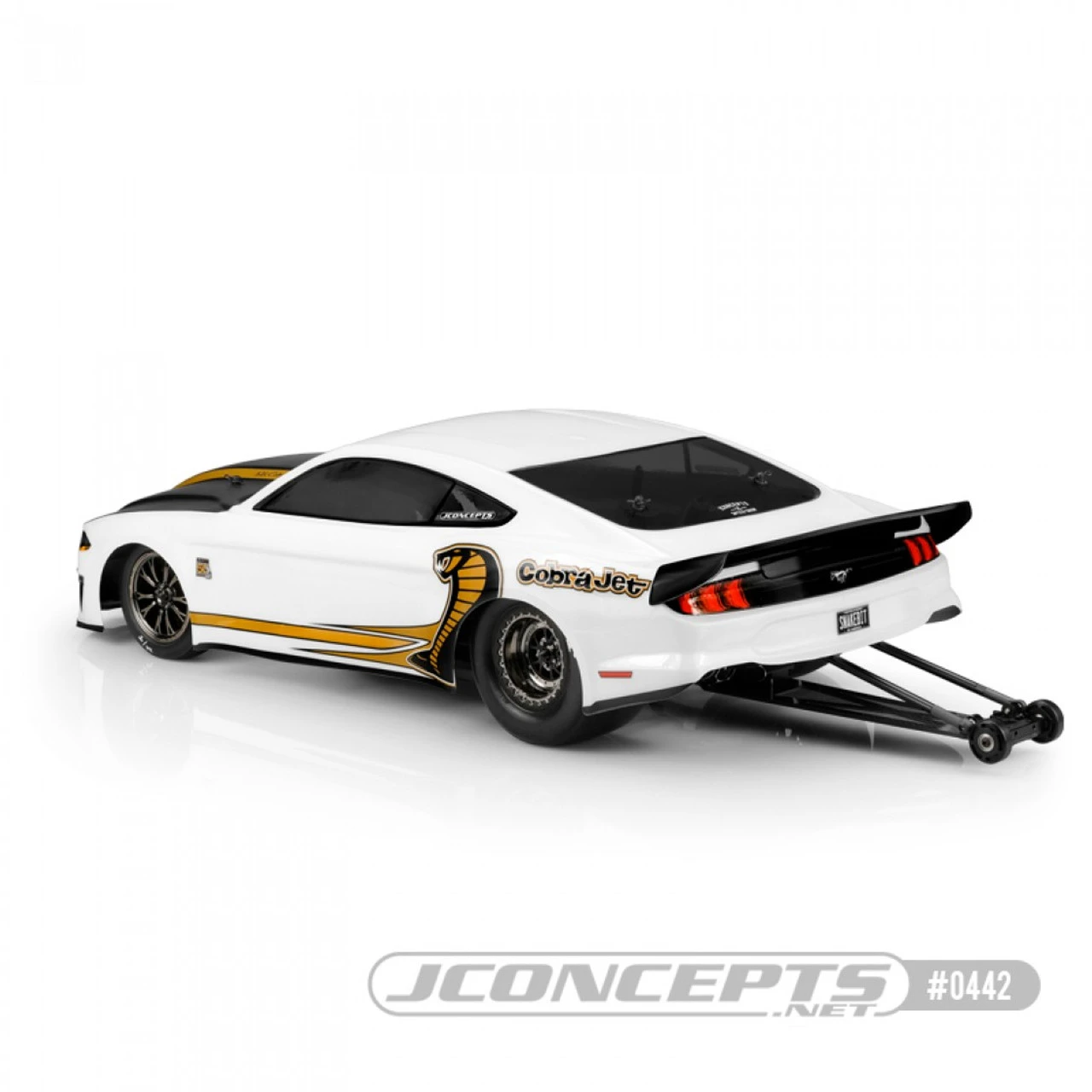 J Concepts JConcepts 2018 Ford Mustang "Cobra Jet" Street Eliminator Drag Racing Body (Clear) 4 J Concepts JConcepts 2018 Ford Mustang "Cobra Jet" Street Eliminator Drag Racing Body (Clear) - Image 4