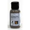 Mission Models MIOMMW-001 Acrylic Model Paint 1 Oz Bottle, Dark Rust 1