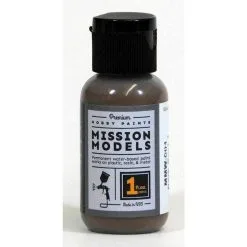 Mission Models MIOMMW-001 Acrylic Model Paint 1 Oz Bottle, Dark Rust 1