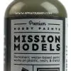 Mission Models MIOMMP-177 Acrylic Model Paint, 1oz Bottle, Armor Yellow (Railroad)
