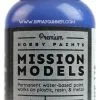 Mission Models MIOMMP-178 Acrylic Model Paint, 1oz Bottle, French Blue (Cobalt Blue)
