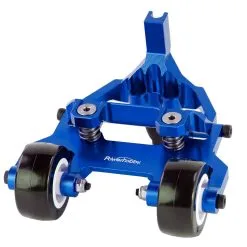 Power Hobby Traxxas Maxx Aluminum Wheelie Bar Blue