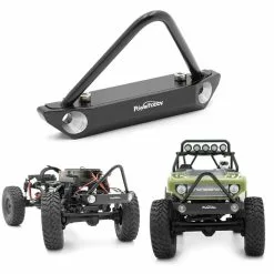Power Hobby Axial SCX24 Deadbolt Jeep Aluminum Front Bumper