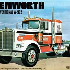AMT 1021 1/25 Kenworth W925 Semi Tractor, Movin' On Model Kit