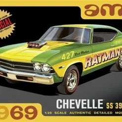 AMT 1138 1/25 1969 Chevy Chevelle Hardtop Model Kit