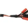 Racers Edge 1657 Universal RX Power Splitter, Female Servo X 2 & JST X 2