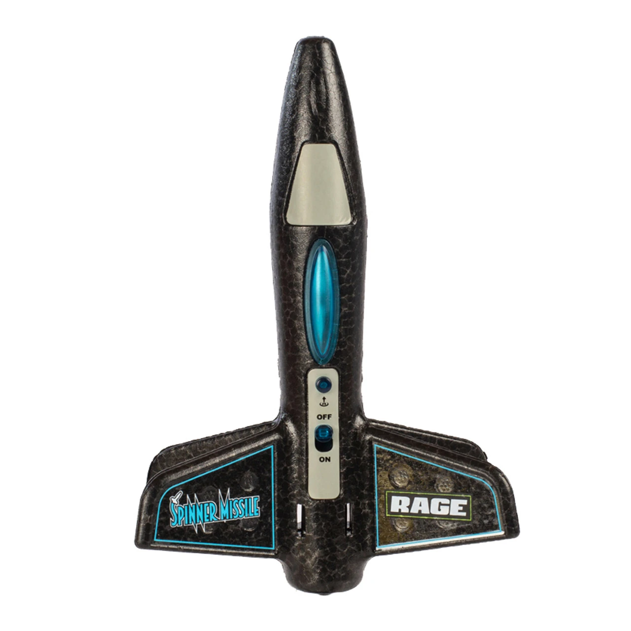 Rage RC Spinner Missile Black Electric Free-Flight Rocket 1 Rage RC Spinner Missile Black Electric Free-Flight Rocket