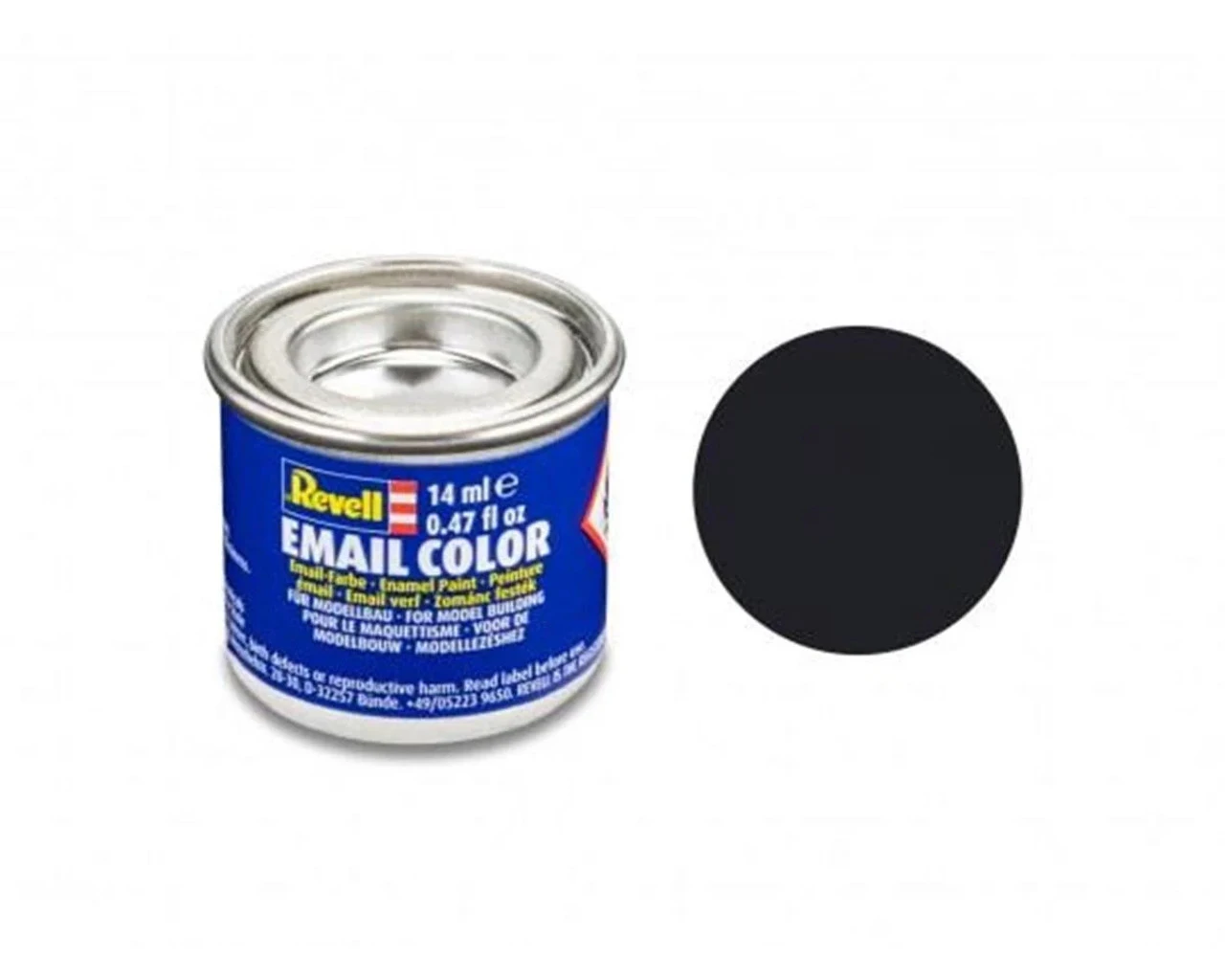 Revell 32108 Enamel Black Matte 1 Revell 32108 Enamel Black Matte