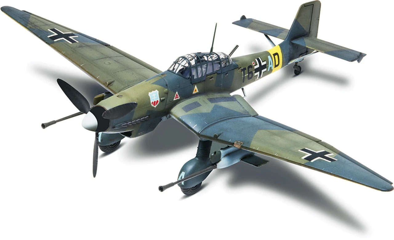 Revell 855270 1/48 Stuka Dive Bomber Ju87G-1 Model Kit 1 Revell 855270 1/48 Stuka Dive Bomber Ju87G-1 Model Kit