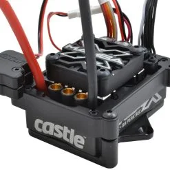 RPM 73762 Black ESC Cage For Castle Mamba X ESC (Black) Bandit, Rustler, Slash, Stampede -Toys and Hobbies Shop rpm73762 1 88882.1652448414
