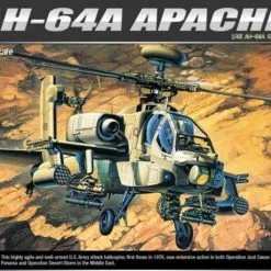 Academy 12262 AH-64A Apache US Helicopter 1/48 Scale Plastic Model Kit