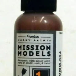 Mission Models MIOMMM-004 Acrylic Model Paint 1oz Bottle, Copper