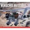 Airfix 2051 1/72 Henschel He123A1 Luftwaffe Biplane Dive Bomber Model Kit