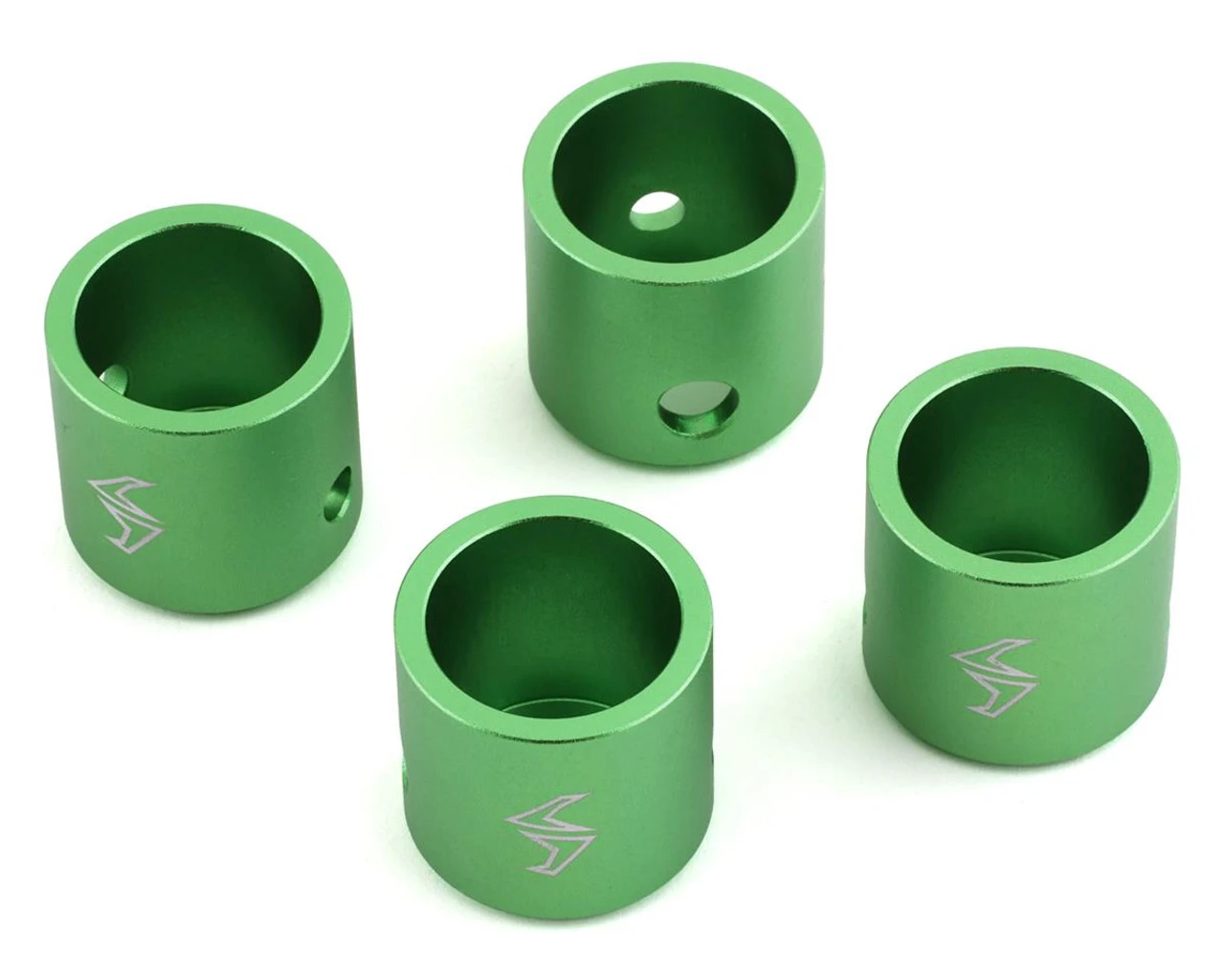 Samix SCX-6 Aluminum Driveshaft Cups (Green) (4) 1 Samix SCX-6 Aluminum Driveshaft Cups (Green) (4)