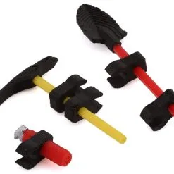 Scale By Chris SCX24 Deadbolt 1/24 Scale Combo Pack 11 W/Clamping Shovel, Pick, Extinguisher