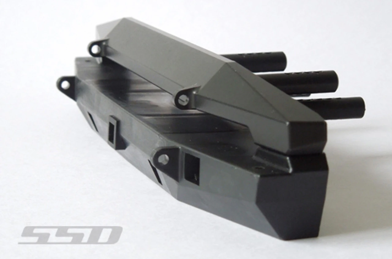 SSD RC SCX10 III Rock Shield Rear Bumper 3 SSD RC SCX10 III Rock Shield Rear Bumper - Image 3