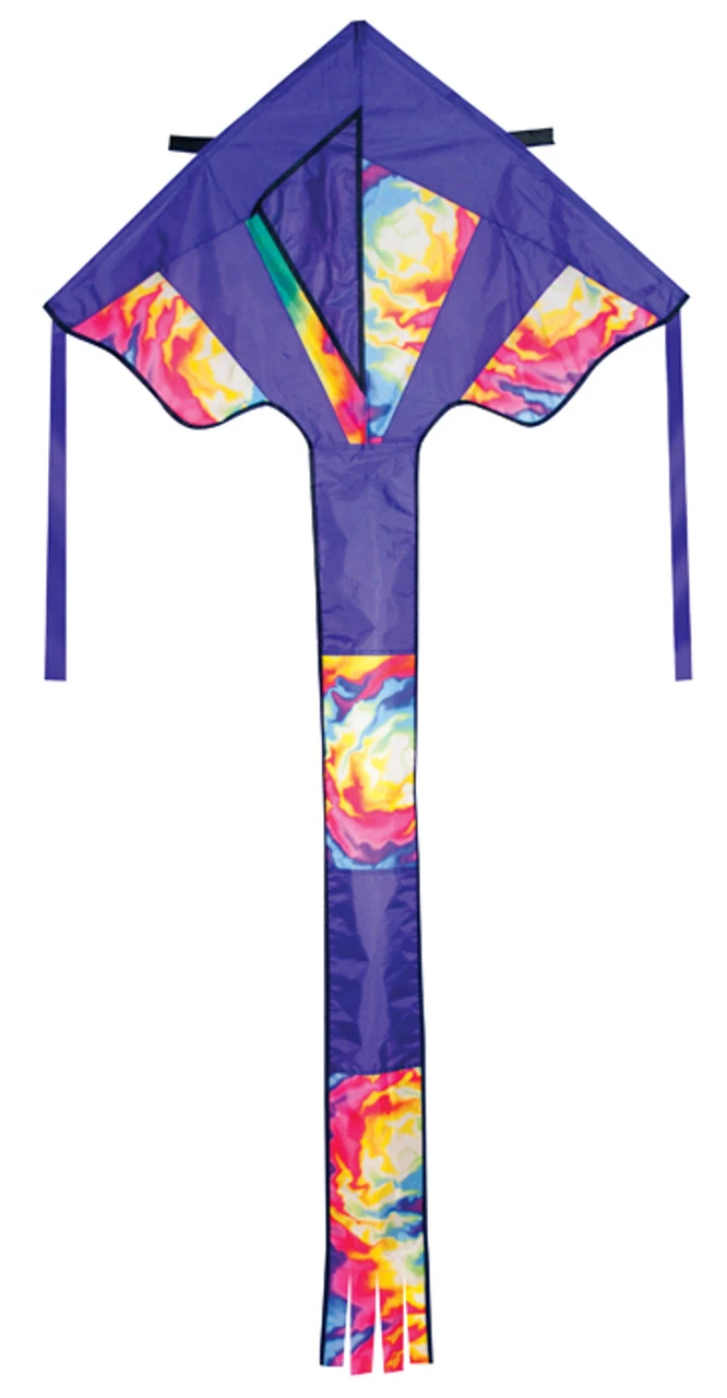 Skydog Kites Skydog Tie-Dye Best Flier Kite, 33" 1 Skydog Kites Skydog Tie-Dye Best Flier Kite, 33"