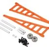 ST Racing Concepts ST Racing ST3678WO CNC Machined Aluminum Wheelie Bar Kit For Slash 2WD/Rustler/Bandit (Orange)