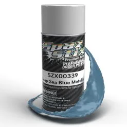 Spaz Stix Deep Sea Blue Metallic Aerosol Paint, 3.5oz Can