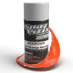 Spaz Stix Dark Orange Metallic Aerosol Paint, 3.5oz Can