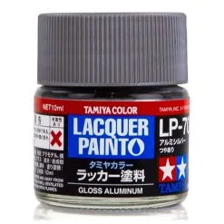 Tamiya 82170 Lacquer Paint LP-70 Gloss Aluminum 10ml Bottle