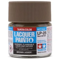Tamiya 82125 Lacquer Paint LP-25 Brown JGSDF 10ml Bottle