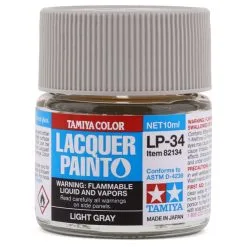Tamiya 82134 Lacquer Paint LP-34 Light Gray 10ml Bottle